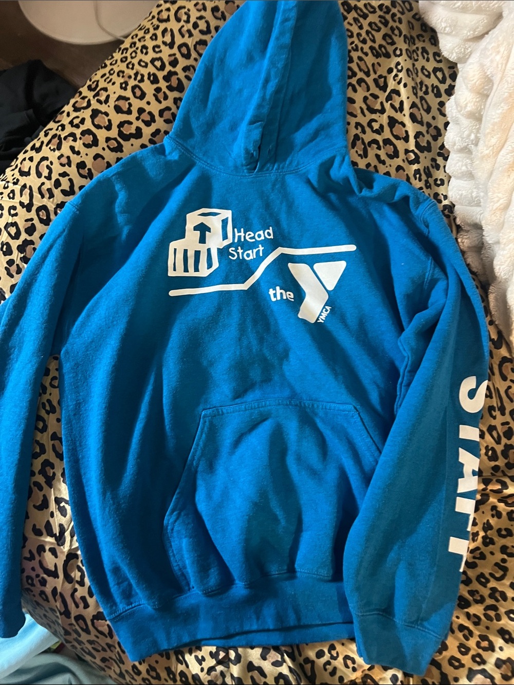 Head Start YMCA Blue Logo Hoodie